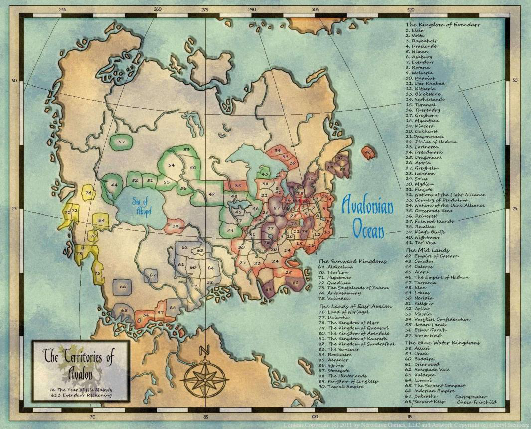 terratories of avalon